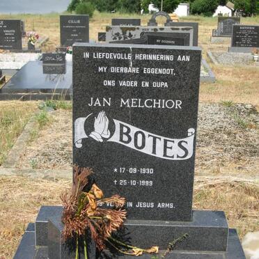 BOTES Jan Melchior 1930-1999