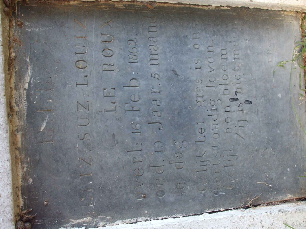 ROUX E.S.L., le  -1862