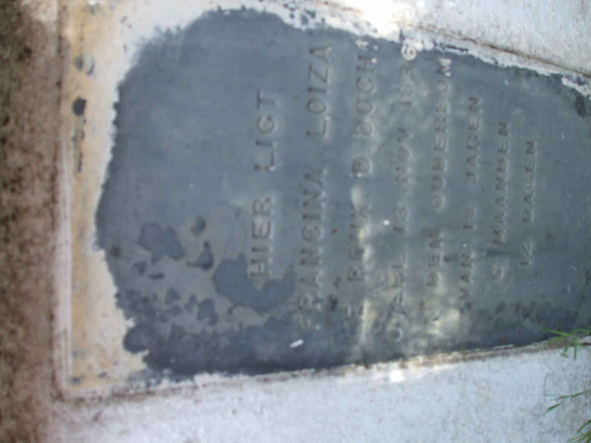 ROUX Francina Loiza, le  -1836