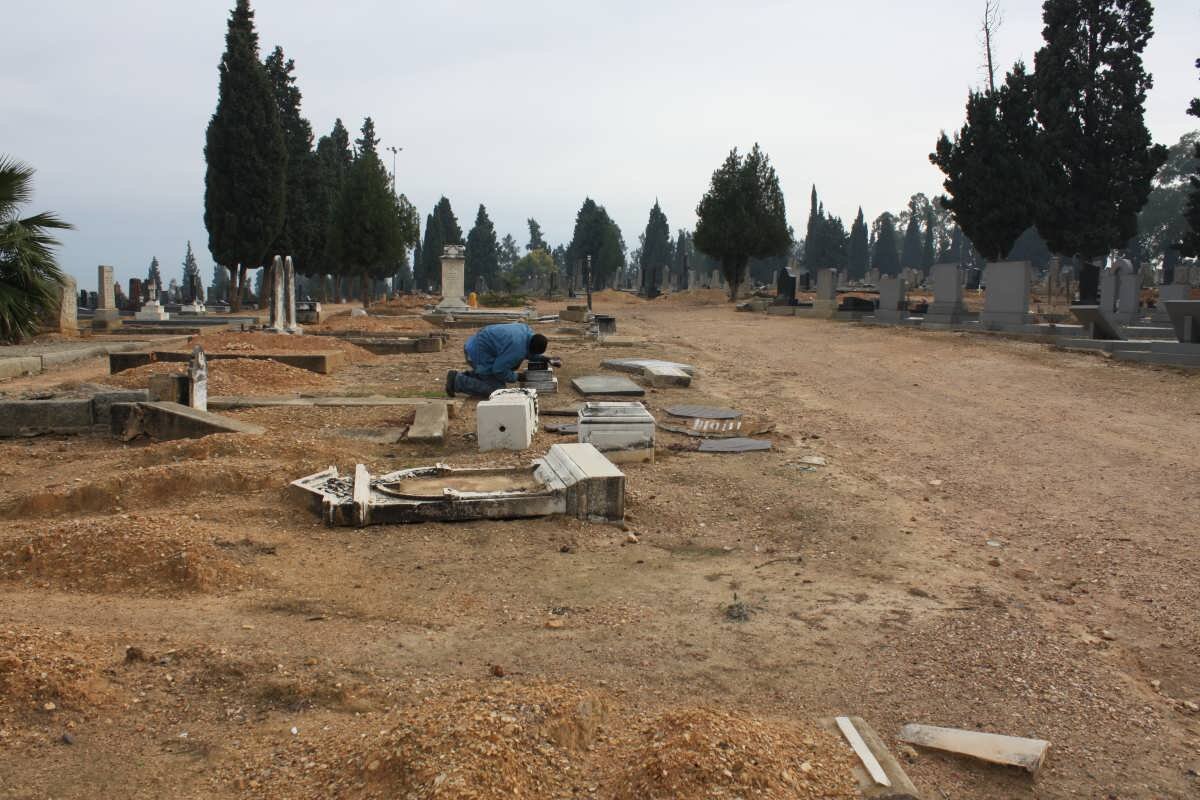 4. Old stones destroyed