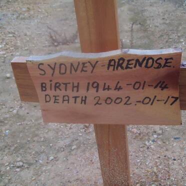 ARENDSE Sydney 1944-2002