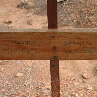 BAARTMAN Magda 1940-2005