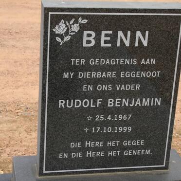 BENN Rudolf Benjamin 1969-1999