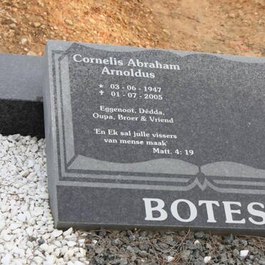 BOTES Cornelis Abraham Arnoldus 1947-2005