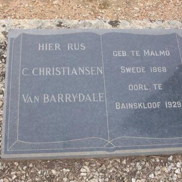 CHRISTIANSEN C. 1868-1929