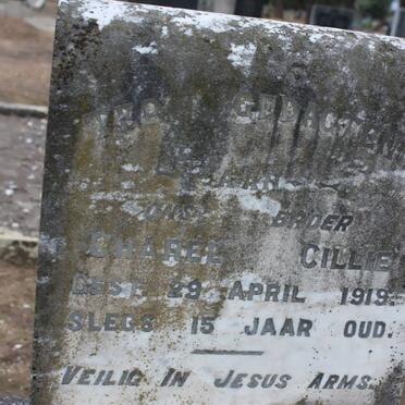 CILLIE Charel -1919