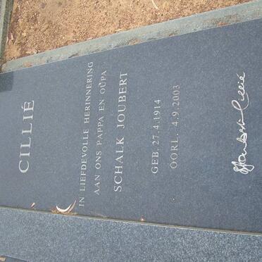 CILLIÉ Schalk Joubert 1914-2003 &amp; Cynthia Lorraine ABERG 1914-2003