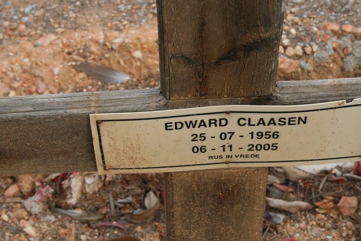 CLAASEN Edward 1956-2005