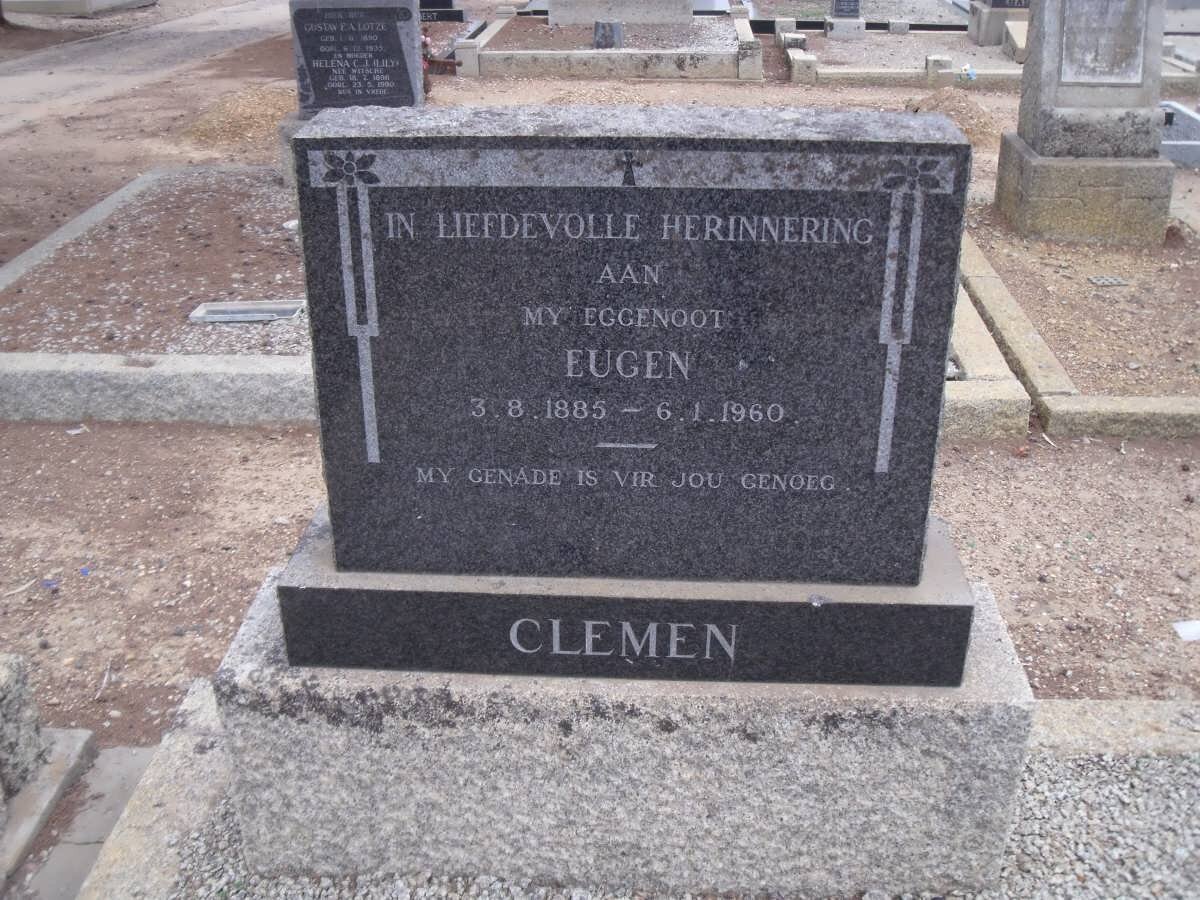 CLEMEN Eugen 1885-1960