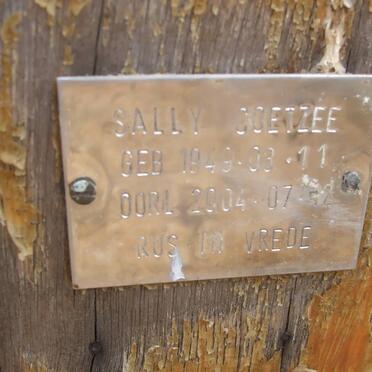 COETZEE Sally 1949-2004