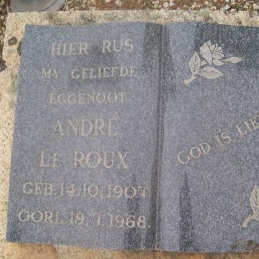 ROUX Andre, le 1907-1968