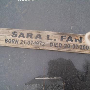 FANI Sara L. 1972-2007