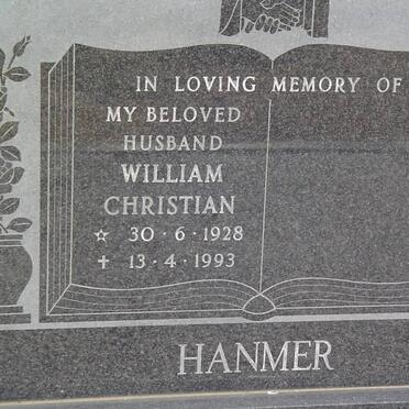 HANMER William Christian 1928-1993