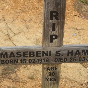 HAMZA Masebeni S. 1918-2008