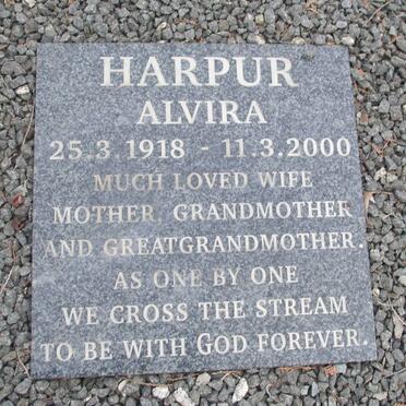 HARPUR Alvira 1918-2000