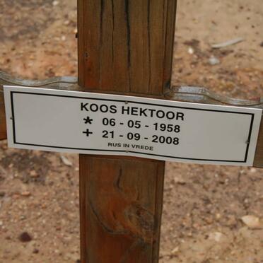 HEKTOOR Koos 1958-2008