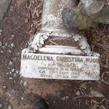 HUGO Magdelena Christina nee VILJOEN 1868-1915
