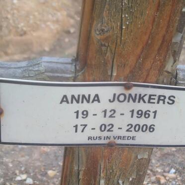 JONKERS Anna 1961-2006