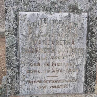 JOUBERT Margaretha Elizabeth nee Le ROUX 1867-1928