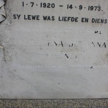 JORDEN Magdalena Johanna 1922-1994