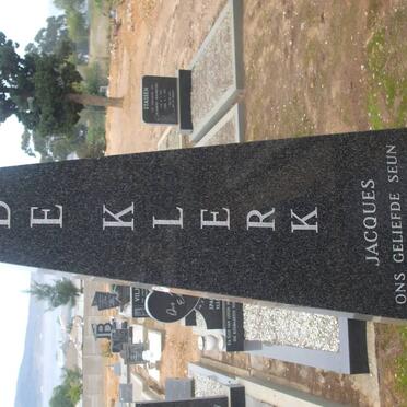 KLERK Jacques, de -1981