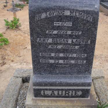 LAURIE Amy Susan nee GORDON 1904-1940