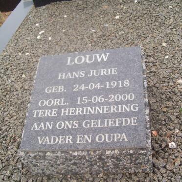 LOUW Hans Jurie 1918-2000
