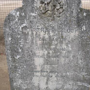LOUW Martha B.J. nee BASSON 1821-1907