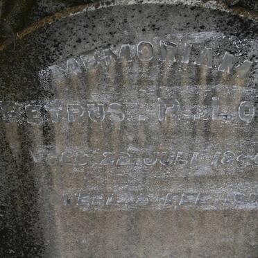 LOUW Petrus R. 1846-1918