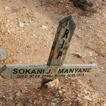 MANYANE Sokani J. 1934-2006
