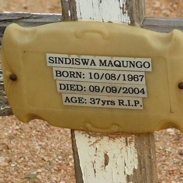 MAQUNGO Sindiswa 1967-2004