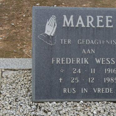 MAREE Frederik Wessel 1916-1985