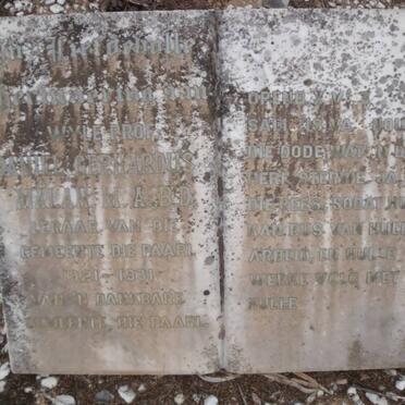 MALAN Daniel Gerhardus 1880-1937 