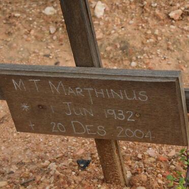 MARTHINUS M.T. 1932-2004