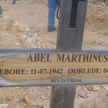 MARTHINUS Abel 1942-2009