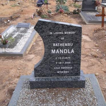 MANDLA Bathembu 1975-2006