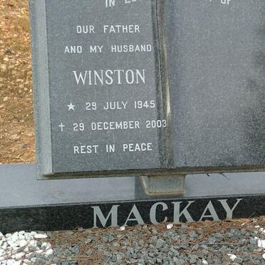 MACKAY Winston 1945-2003