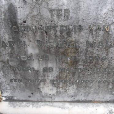 MALAN Sarel Daniel 1894-1936