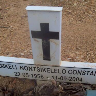 MAMKELI Nontsikelelo Constance 1956-2004