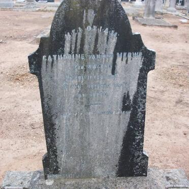 MERWE Catherine, van der nee WALTERS  -1906