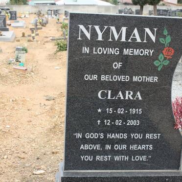NYMAN Clara 1915-2003