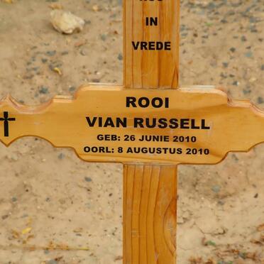 ROOI Vian Russell 2010-2010