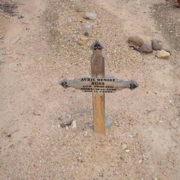 ROSS Avril Denise 1961-2008