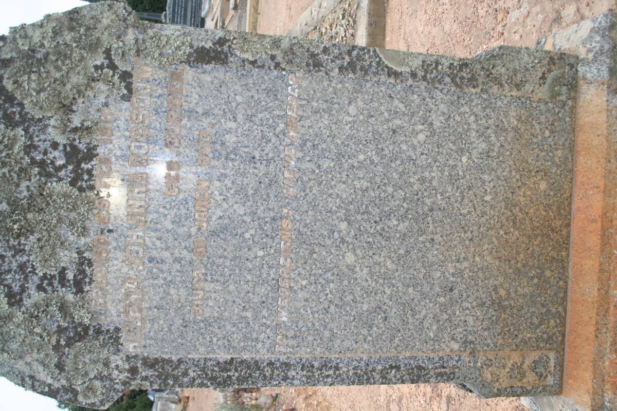 ROSSOUW Helena Johanna nee BURGER -1911