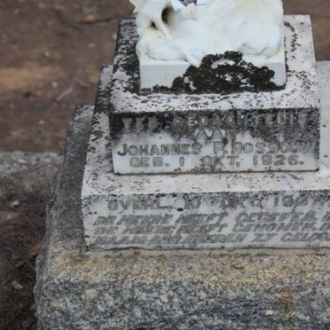 ROSSOUW Johannes P. 1926-1927