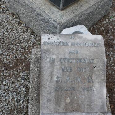 ROUX Petrus Jacobus, le 1856-1927 &amp; Ellen Johanna 1861-1945