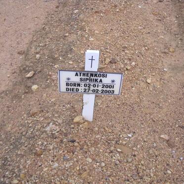 SIPHIKA Athenkosi 2001-2003