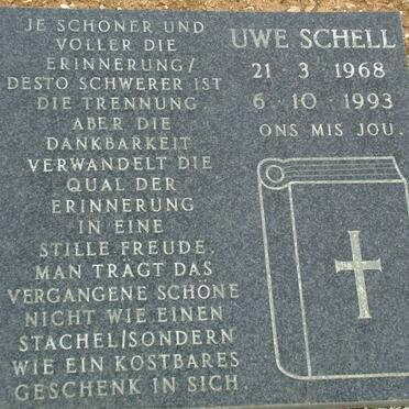 SCHELL Uwe 1968-1993