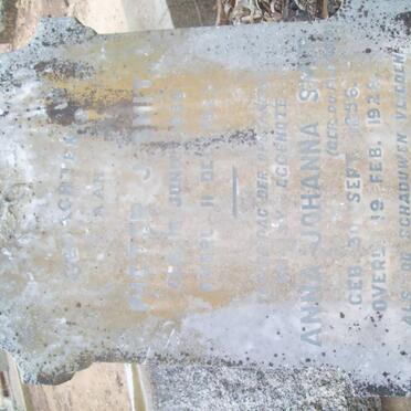 SMIT Pieter J. 1858-1925 &amp; Anna Johanna du PLESSIS 1856-1928