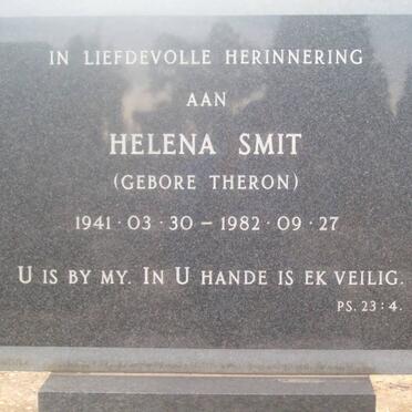 SMIT Helena nee THERON 1941-1982